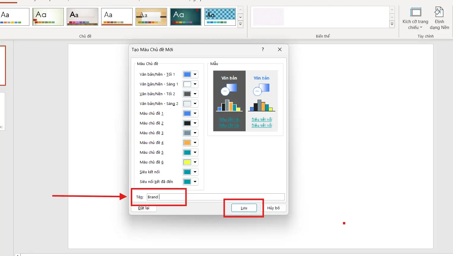 Cách thay đổi màu sắc trong trình chiếu PowerPoint nhanh và chuyên nghiệp 5 Cách thay đổi màu sắc
