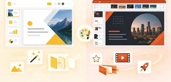 So sánh PowerPoint và Google Slides: Nên chọn công cụ nào cho công việc và học tập? 7 Giao diện và trải nghiệm sử dụng