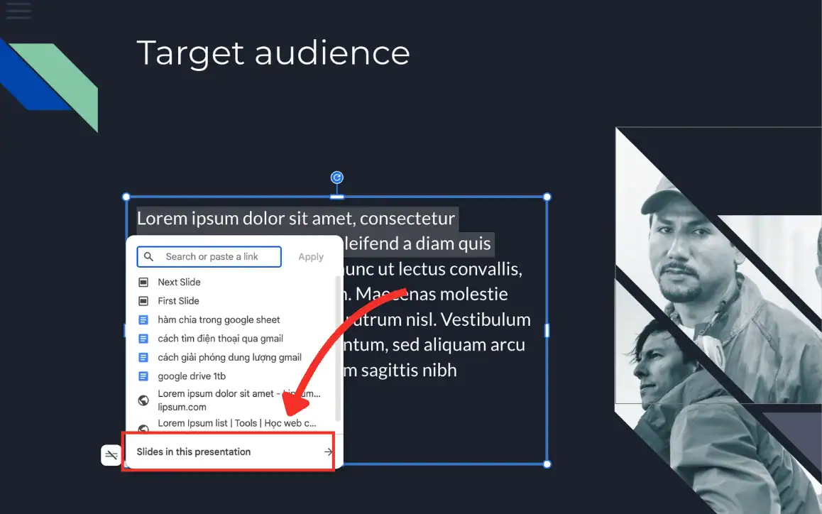 Cách thêm link dẫn ở Google Slides đơn giản, nhanh chóng cho người mới 8 Cách thêm link dẫn giữa các Slides