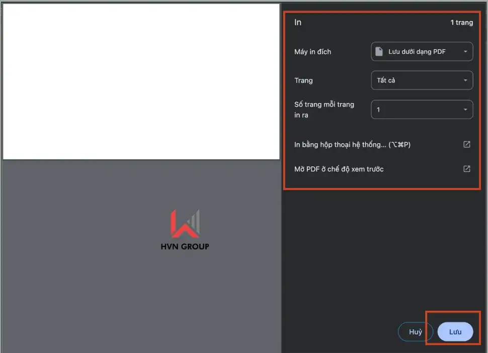 Hướng dẫn cách in bài trình chiếu ở Google Slides