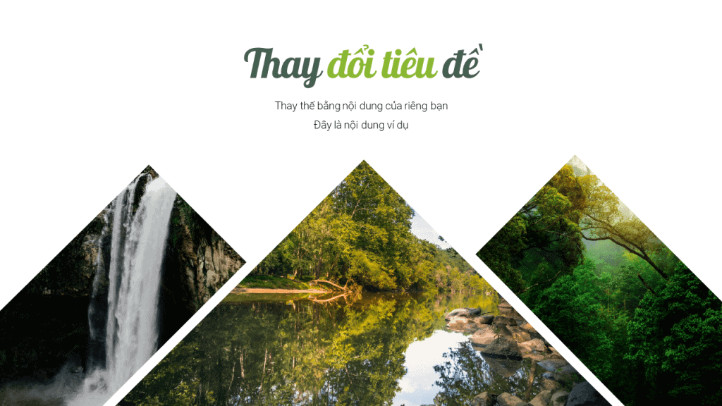 Mẫu Powerpoint về rừng xanh | Mẫu Slide Powerpoint - Slide Google ...