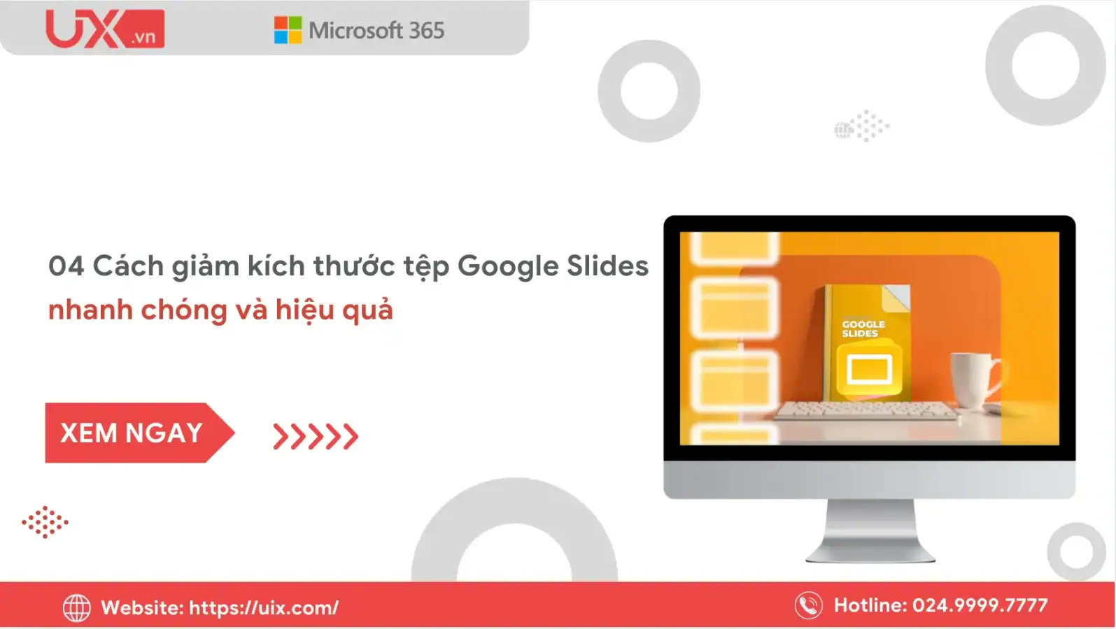 04 cách giảm kích thước tệp Google Slides