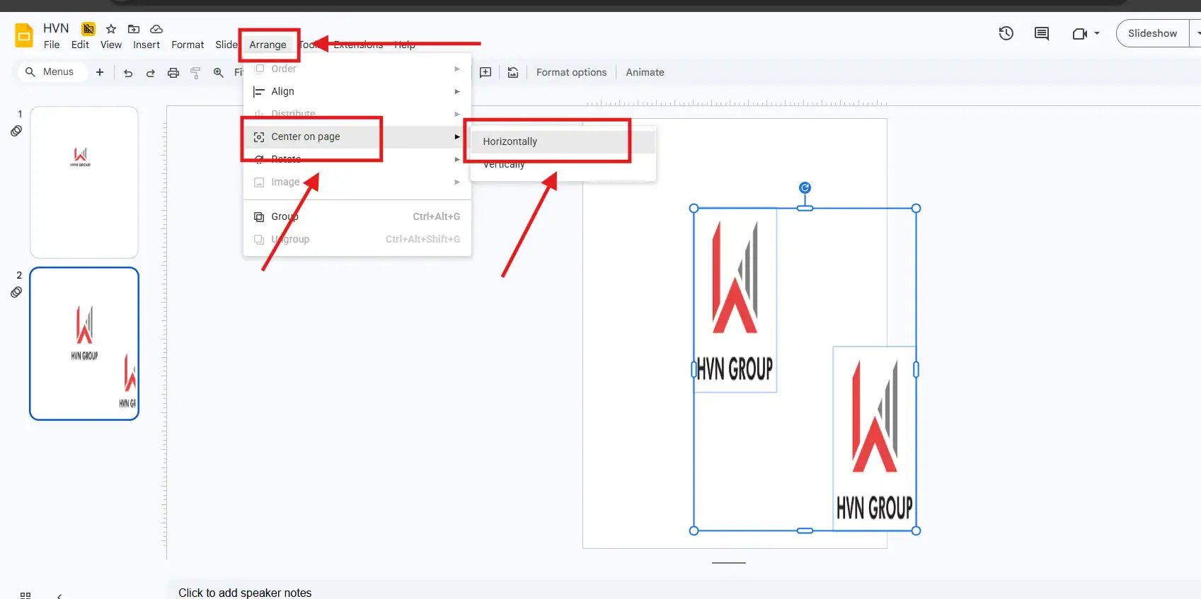 Cách thay đổi hướng trang trình bày trong Google Slides 9 Các mẹo chỉnh sửa