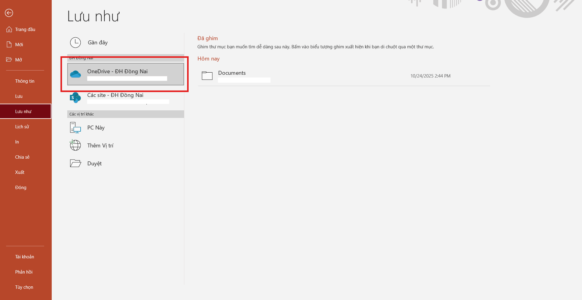 Cách chia sẻ PowerPoint làm chung trên máy tính
