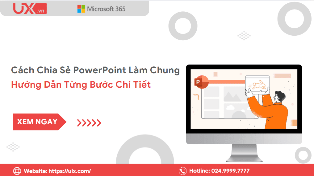 Cách chia sẻ PowerPoint làm chung