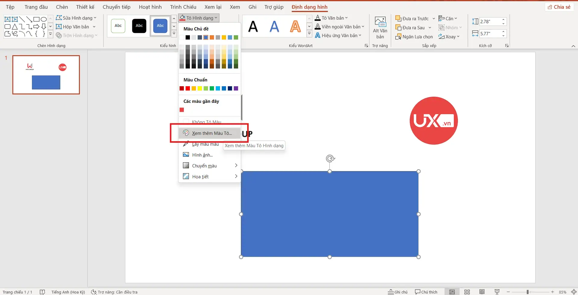 Cách Lấy Mã Màu Trong PowerPoint Chuẩn Xác Nhất 2025 12 Cách nhập mã màu trong PowerPoint