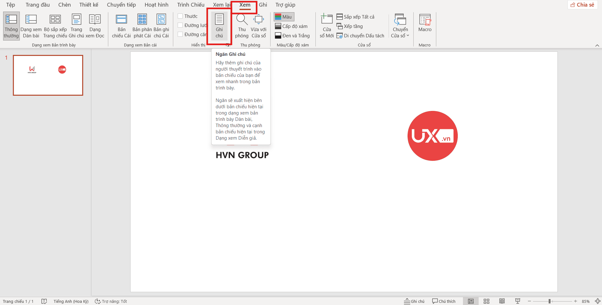 Cách Trình Chiếu PowerPoint Có Phần Ghi Chú - Hướng Dẫn Chi Tiết 2025 4 Cách thêm phần ghi chú trong PowerPoint