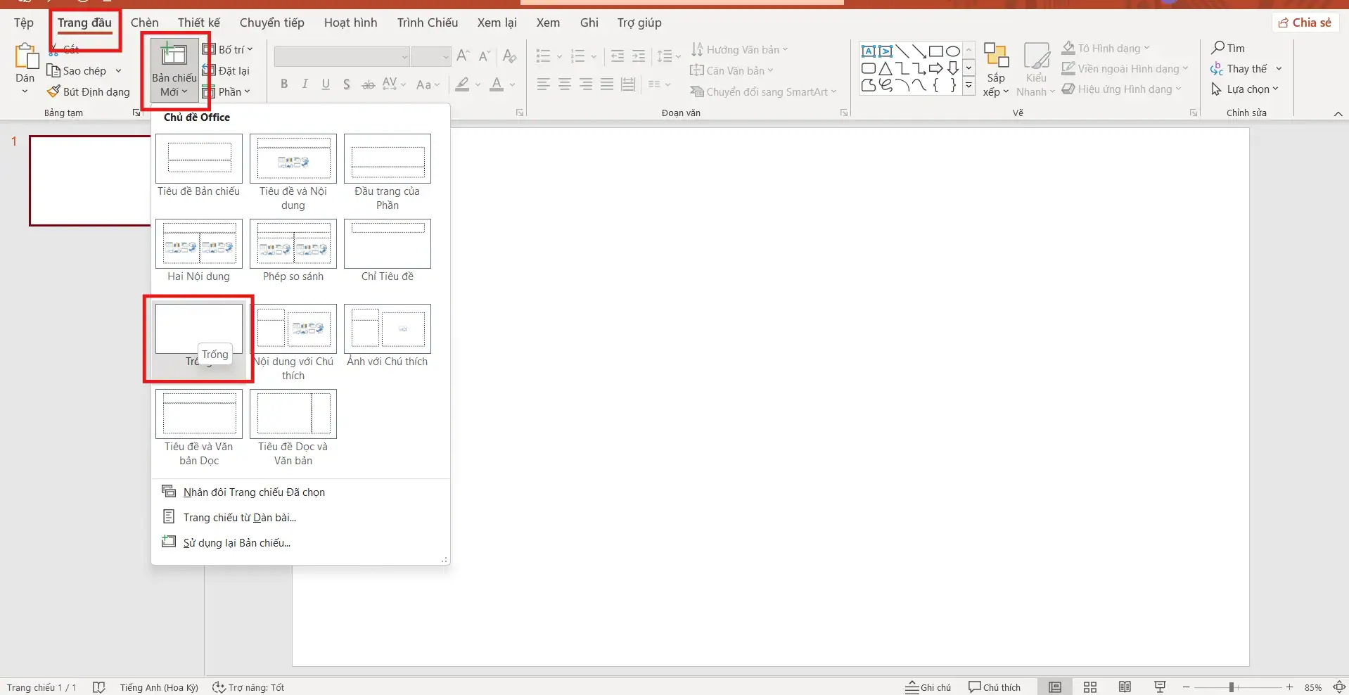 Cách Thêm Slide Trong PowerPoint – Hướng Dẫn Chi Tiết Cho Người Mới Bắt Đầu 9 Cách thêm Slide PowerPoint trống và tự thiết kế