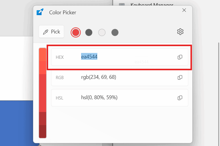 Cách Lấy Mã Màu Trong PowerPoint Chuẩn Xác Nhất 2025 11 Dùng phần mềm Color Picker để lấy mã mẫu