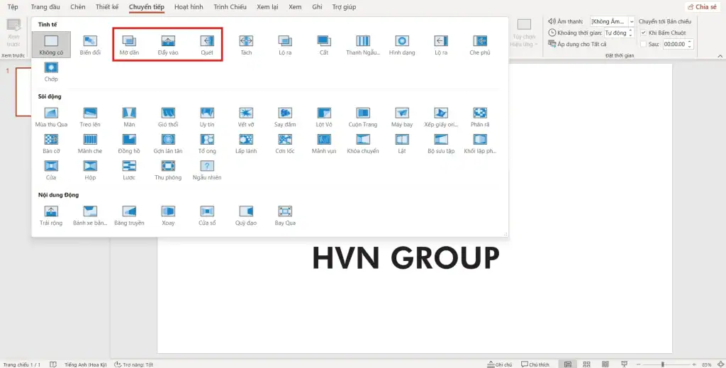 Hiệu ứng thuyết trình kinh doanh học thuật