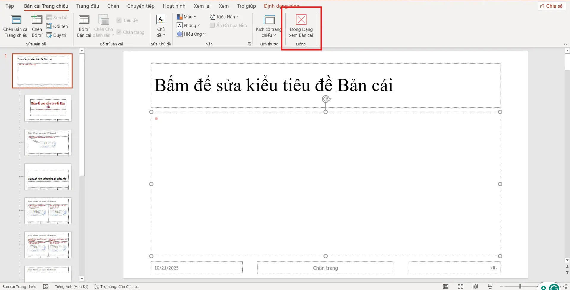Cách đổi màu chữ cho tất cả slide trong PowerPoint - Hướng Dẫn Chi Tiết 2025 8 Hướng dẫn cách đổi màu chữ cho tất cả Slide trong PowerPoint bằng Slide Master