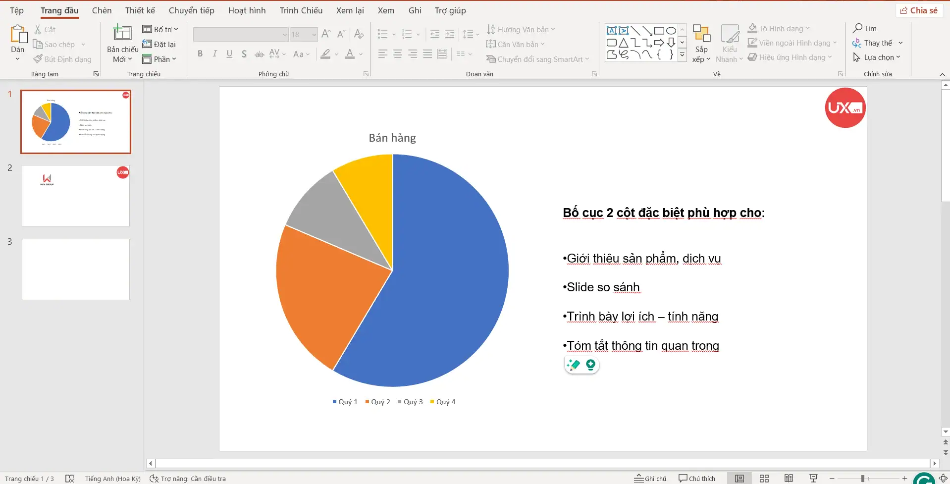 Bố cục hai cột