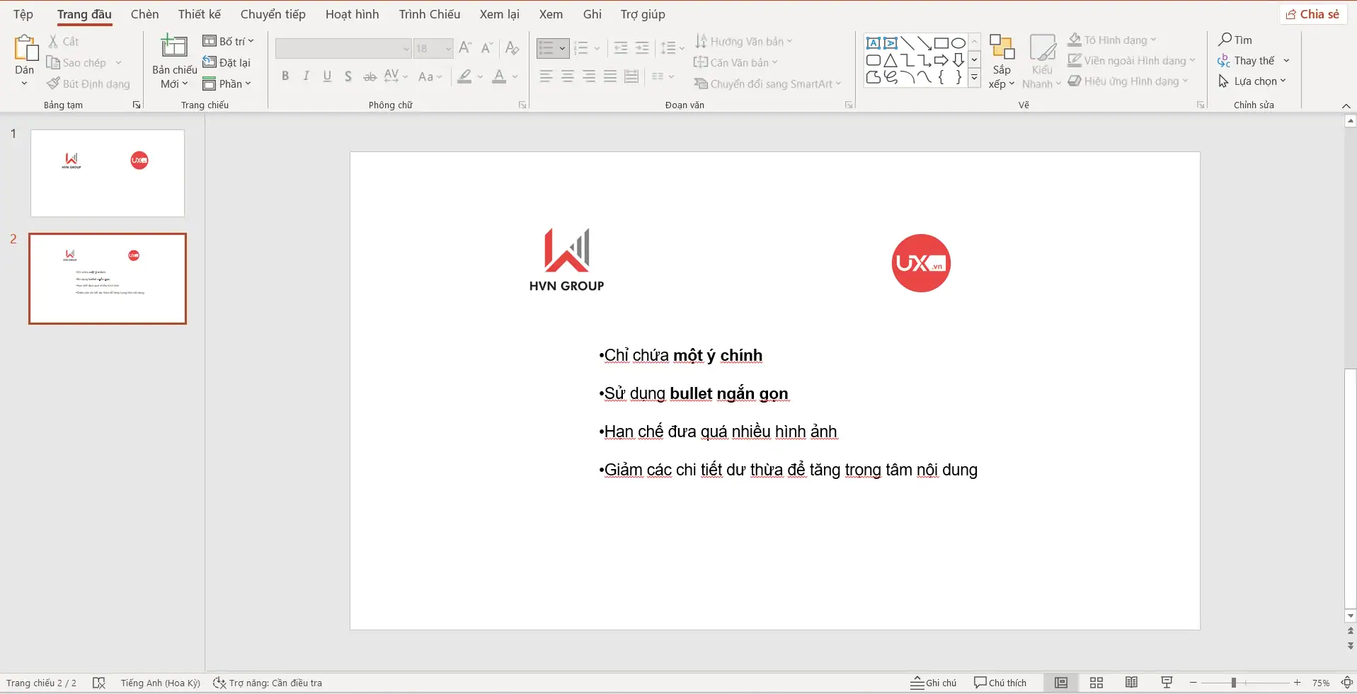 Các nguyên tắc vàng