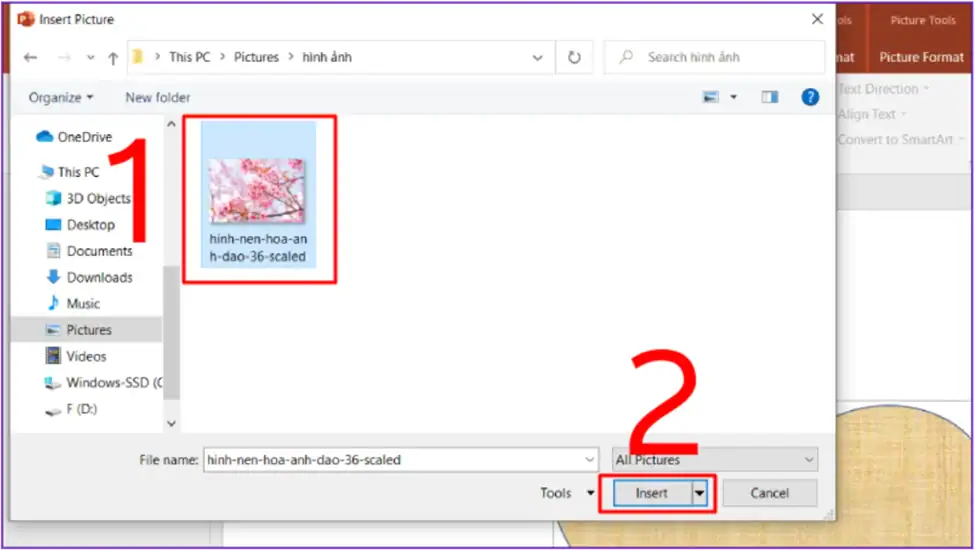 Cách chèn ảnh vào shape trong PowerPoint – Hướng dẫn chi tiết từ A đến Z 7 Cách chèn ảnh vào Shape