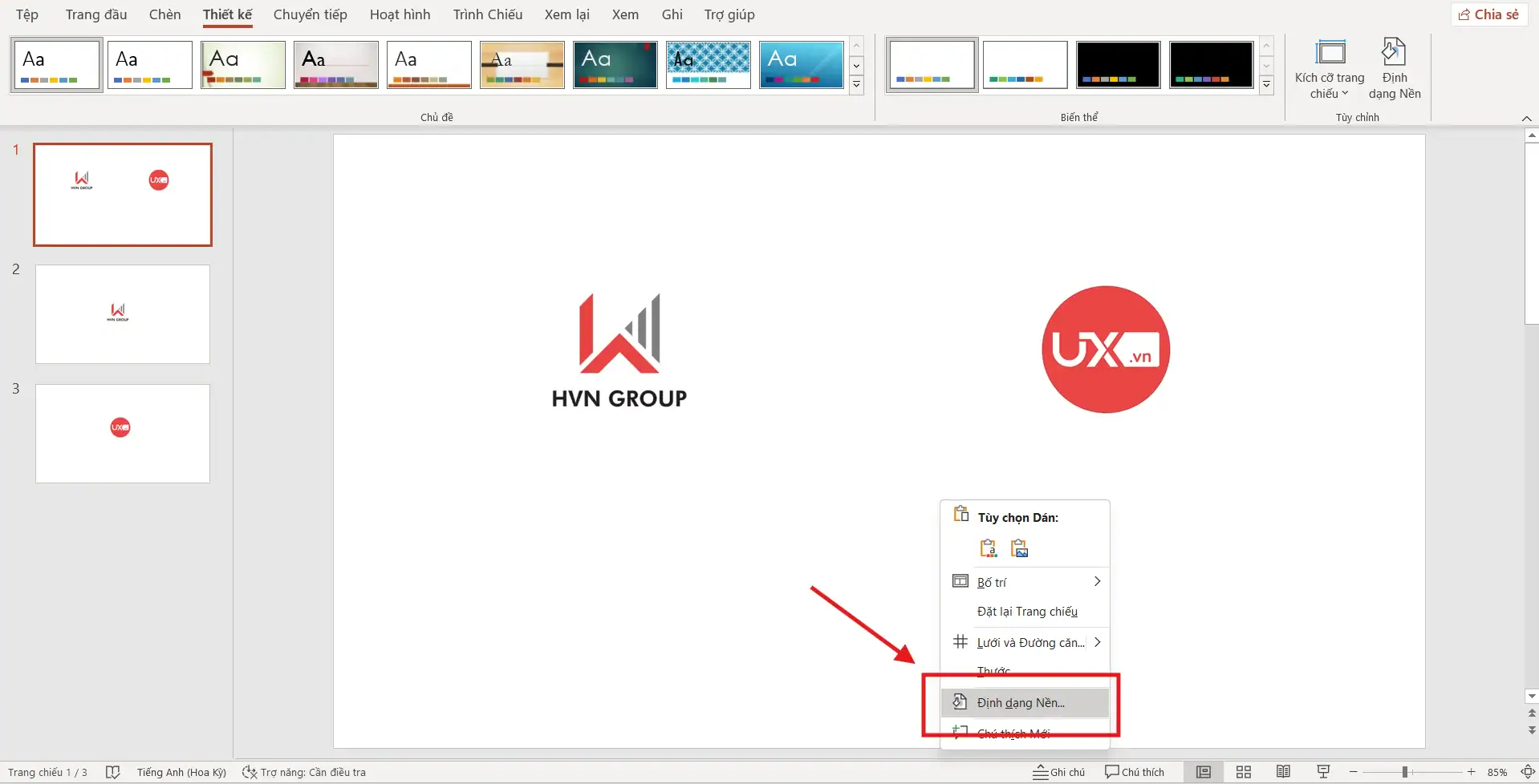 Cách Chèn Hình Nền Vào PowerPoint - Hướng Dẫn Chi Tiết Cho Người Mới Bắt Đầu 5 Cách chèn hình nền vào PowerPoint cho từng Slide