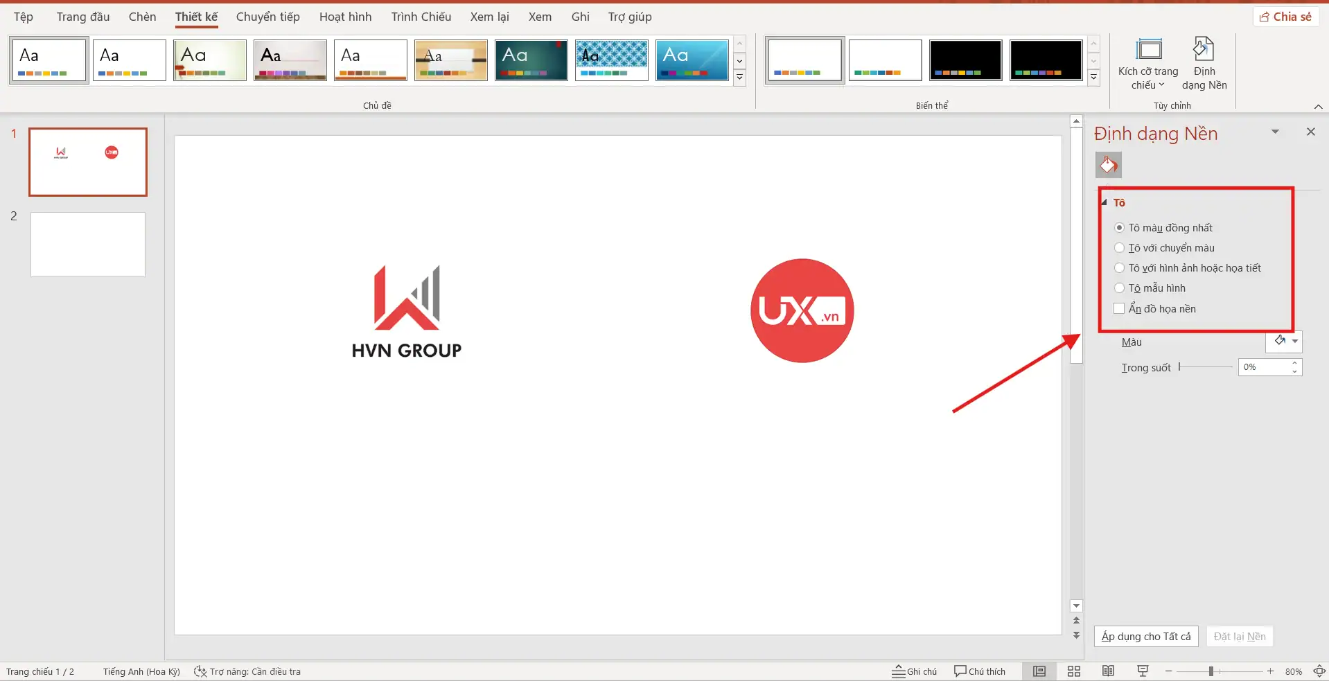 Cách Đổi Nền 1 Slide Trong PowerPoint – Hướng Dẫn Chi Tiết Cho Người Mới 6 Cách đổi nền 1 Slide trong PowerPoint bằng Format Background