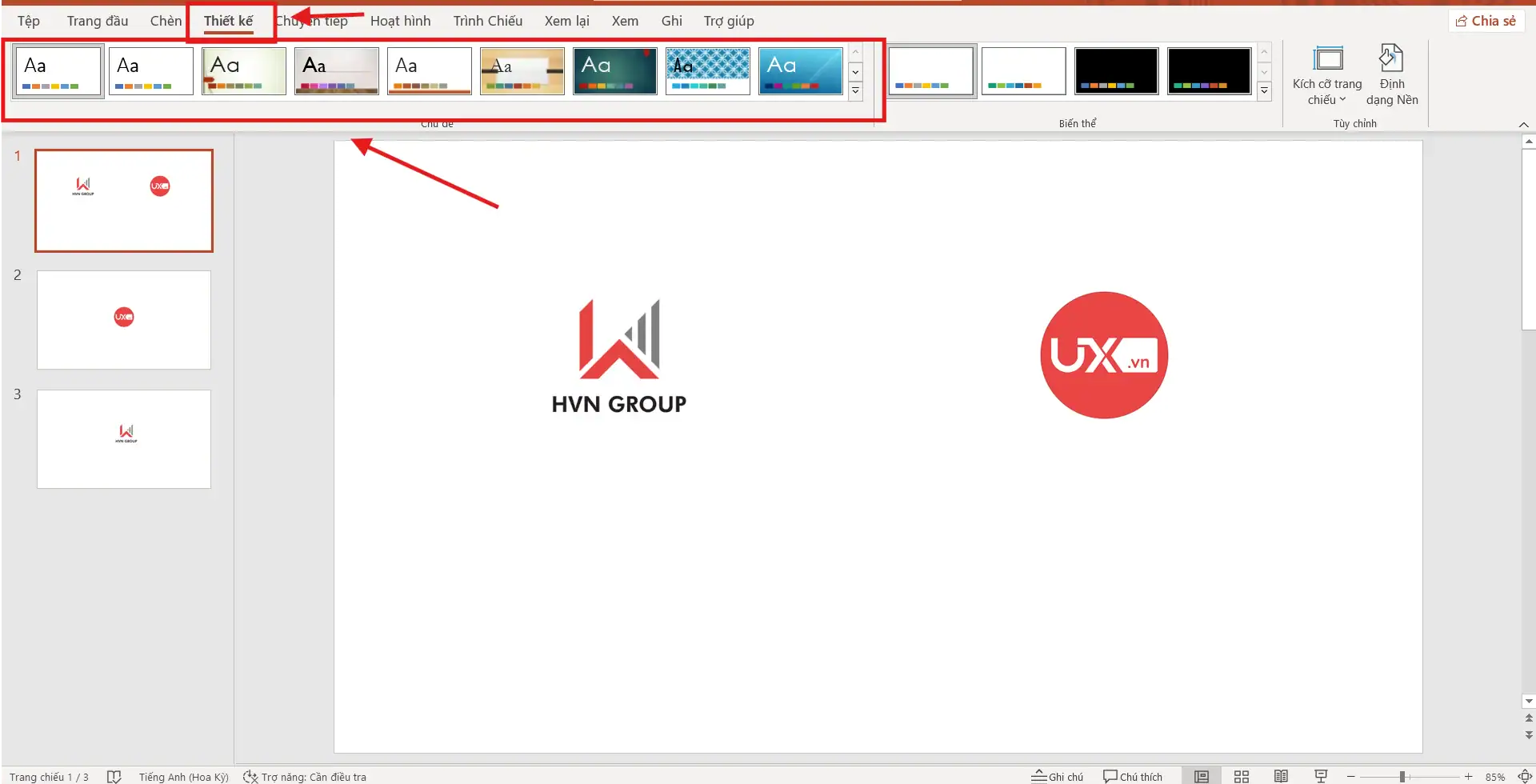 Cách Thêm Theme Vào PowerPoint Đẹp Và Nhanh Nhất Cho Người Mới 4 Cách thêm Theme trong PowerPoint