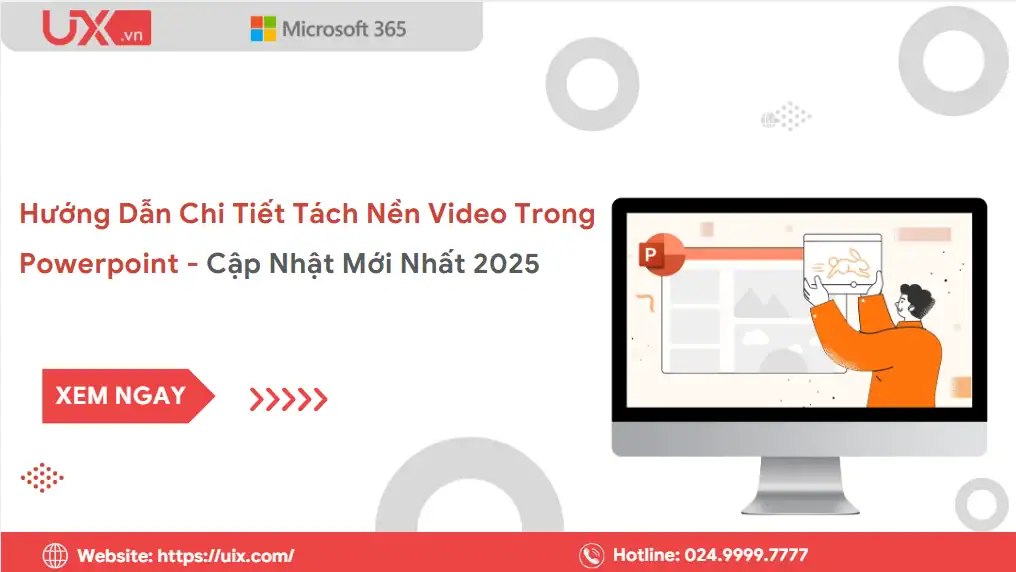 Hướng dẫn chi tiết tách nền Video trong Ppt