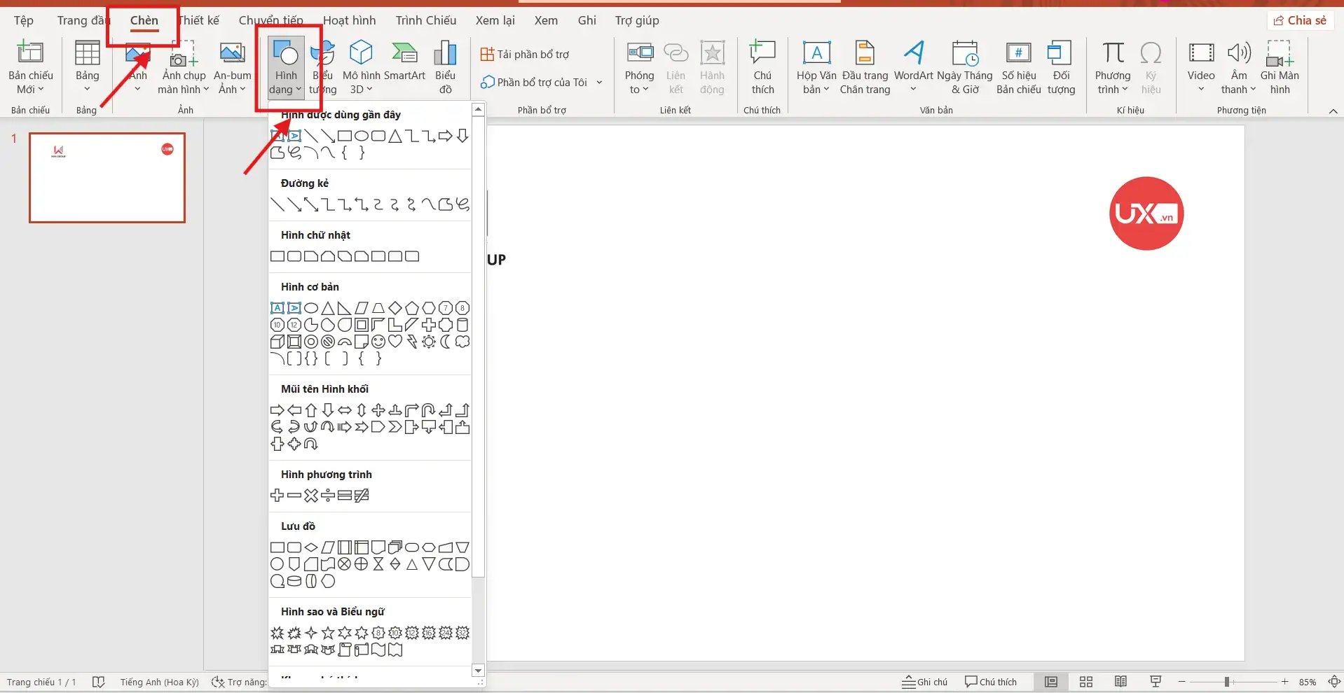 Làm chữ cong quanh hình tròn hoặc hình dạng bất kỳ