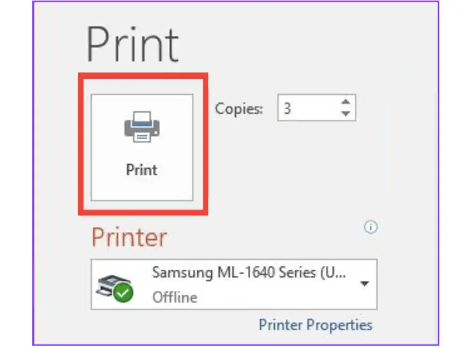Cách in slide có phần ghi chú trong PowerPoint – Hướng dẫn chi tiết cho người mới bắt đầu 8 Nhấn nút Print