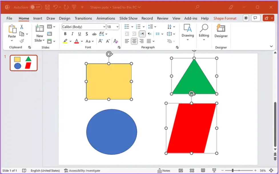 Cách chèn ảnh vào shape trong PowerPoint – Hướng dẫn chi tiết từ A đến Z 3 Chèn ảnh vào Shape trong PowerPoint