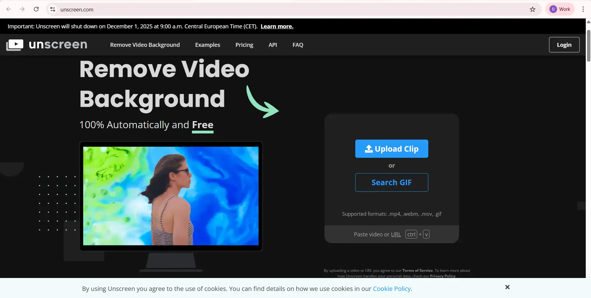Hướng Dẫn Chi Tiết Tách Nền Video Trong Powerpoint - Cập Nhật Mới Nhất 2025 6 Tách nền Video bằng công cụ bên thứ ba Unscreen