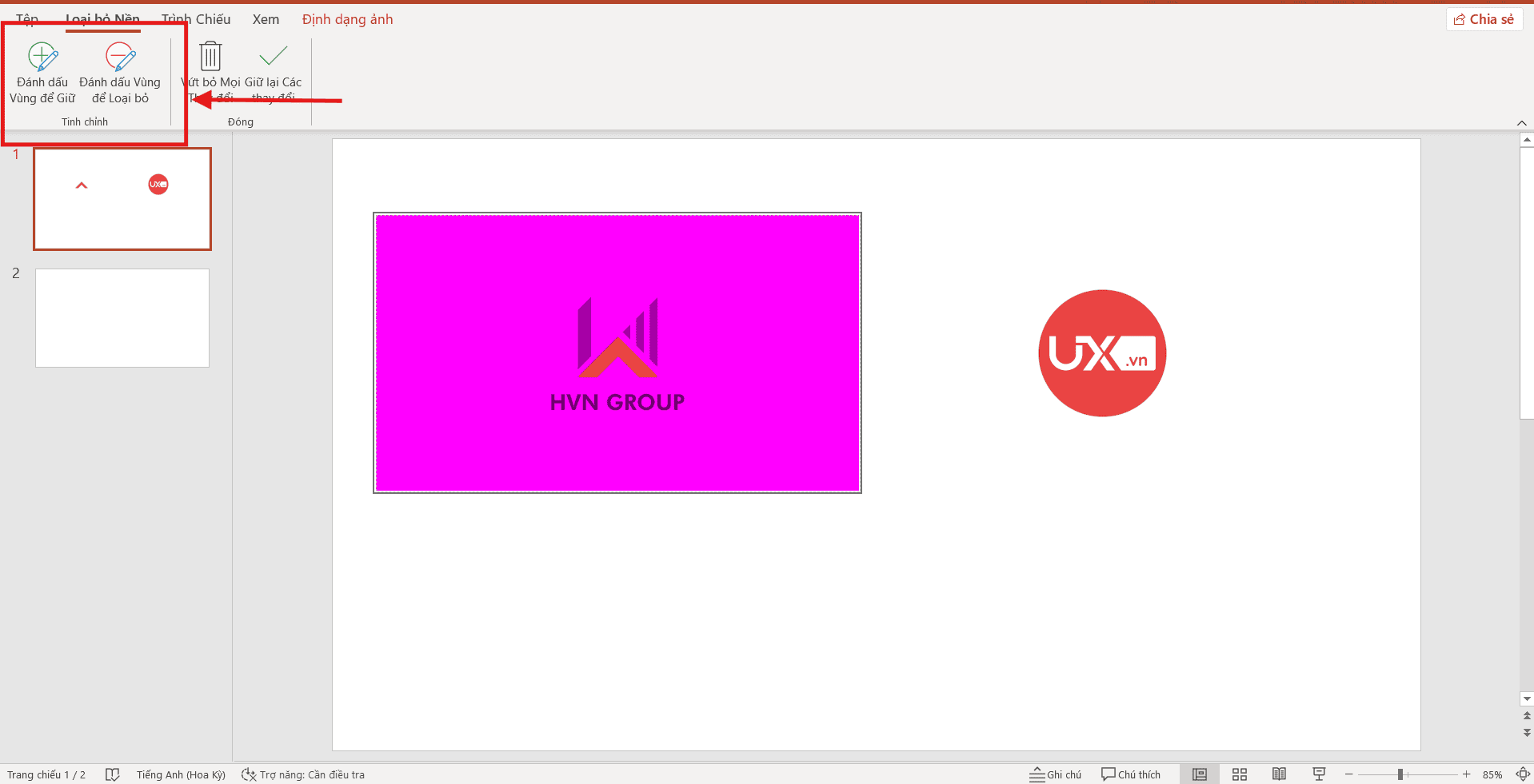 Cách Xóa Nền Ảnh Trong PowerPoint - Hướng Dẫn Chi Tiết Cho Người Mới Bắt Đầu 6 Xóa nền ảnh trong Powerponit bằng tính năng Remove Background