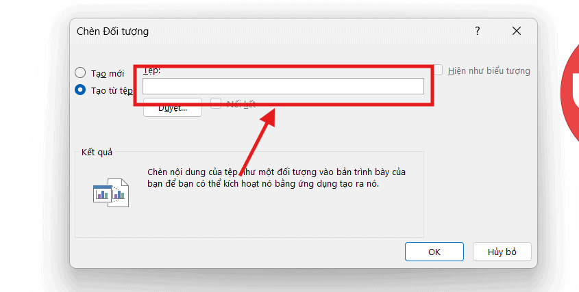 Cách chèn file Excel trong PowerPoint