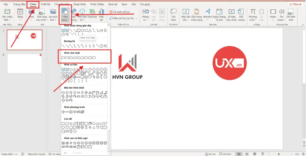 Cách làm mờ một phần ảnh trong PowerPoint