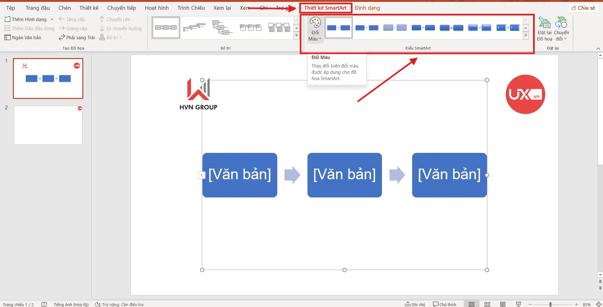 Cách tạo bản đồ Roadmap