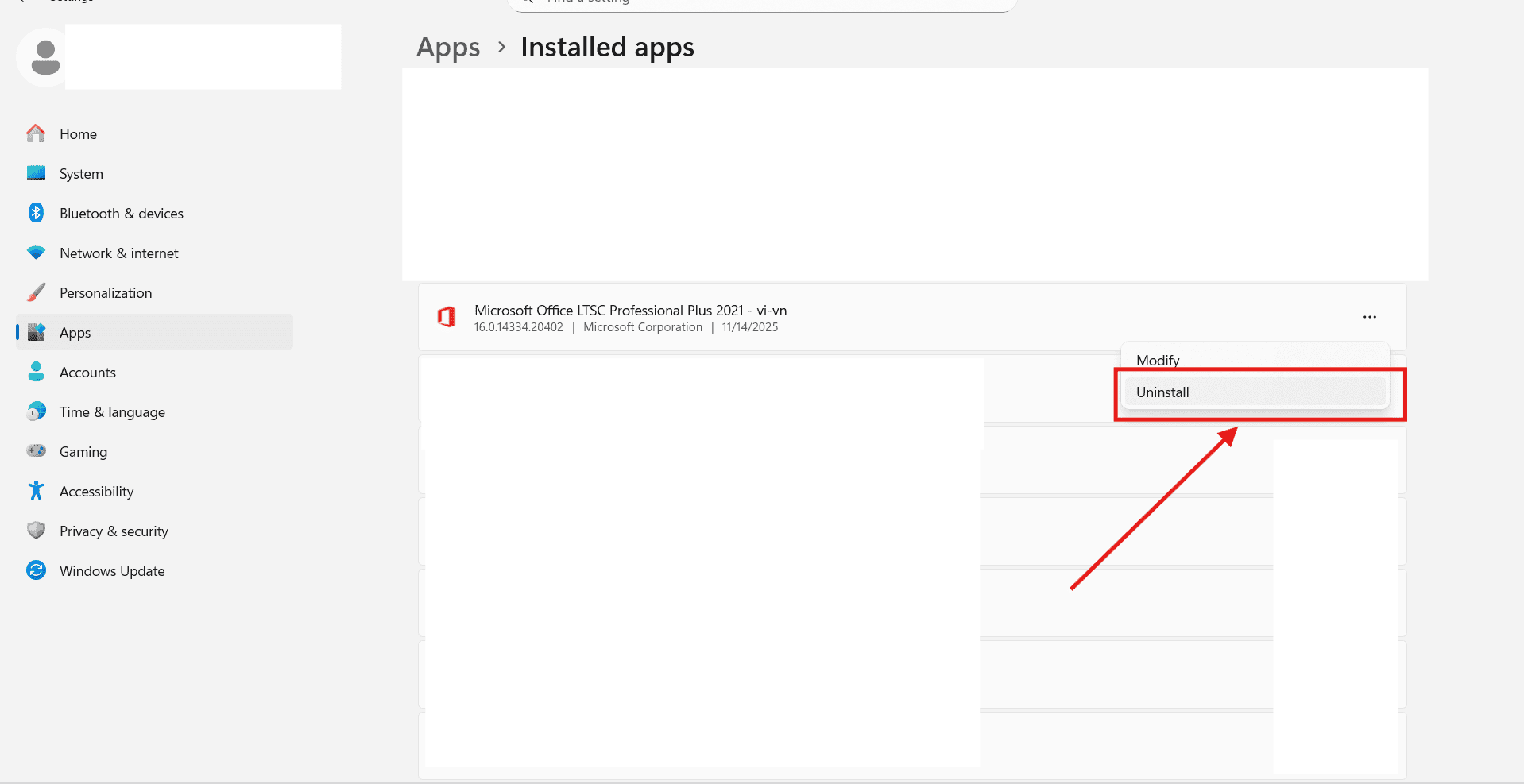 Chuyển sang bản Office Click to run