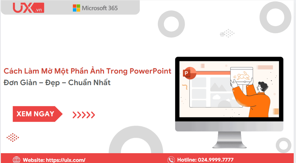Làm mờ ảnh trong PowerPoint