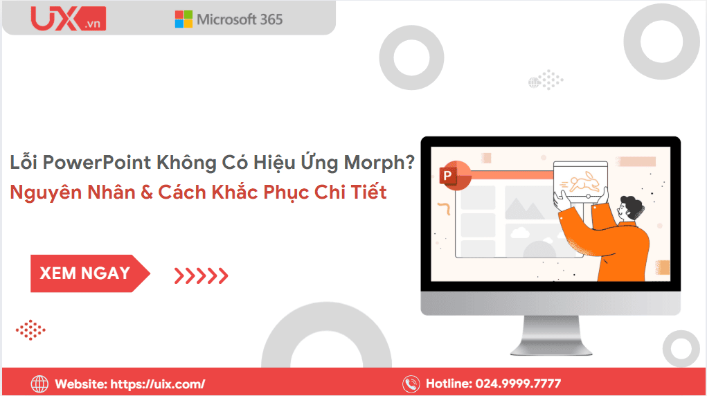 Lỗi Ppt không có hiệu ứng Morph