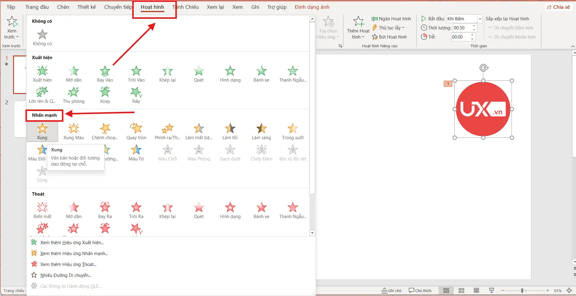 Cách phóng to ảnh trong PowerPoint đơn giản, nhanh chóng 9 Phóng đại đối tượng trực tiếp