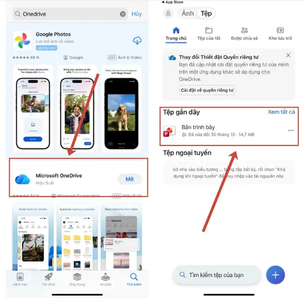 Trình chiếu PowerPoint qua OneDrive trên trình duyệt