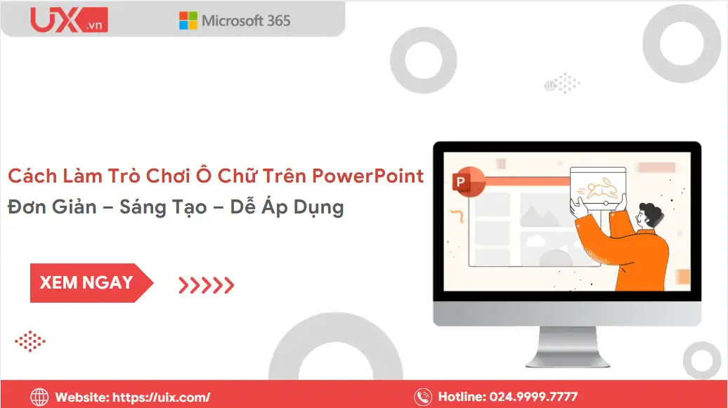 Trò chơi ô chữ PowerPoint
