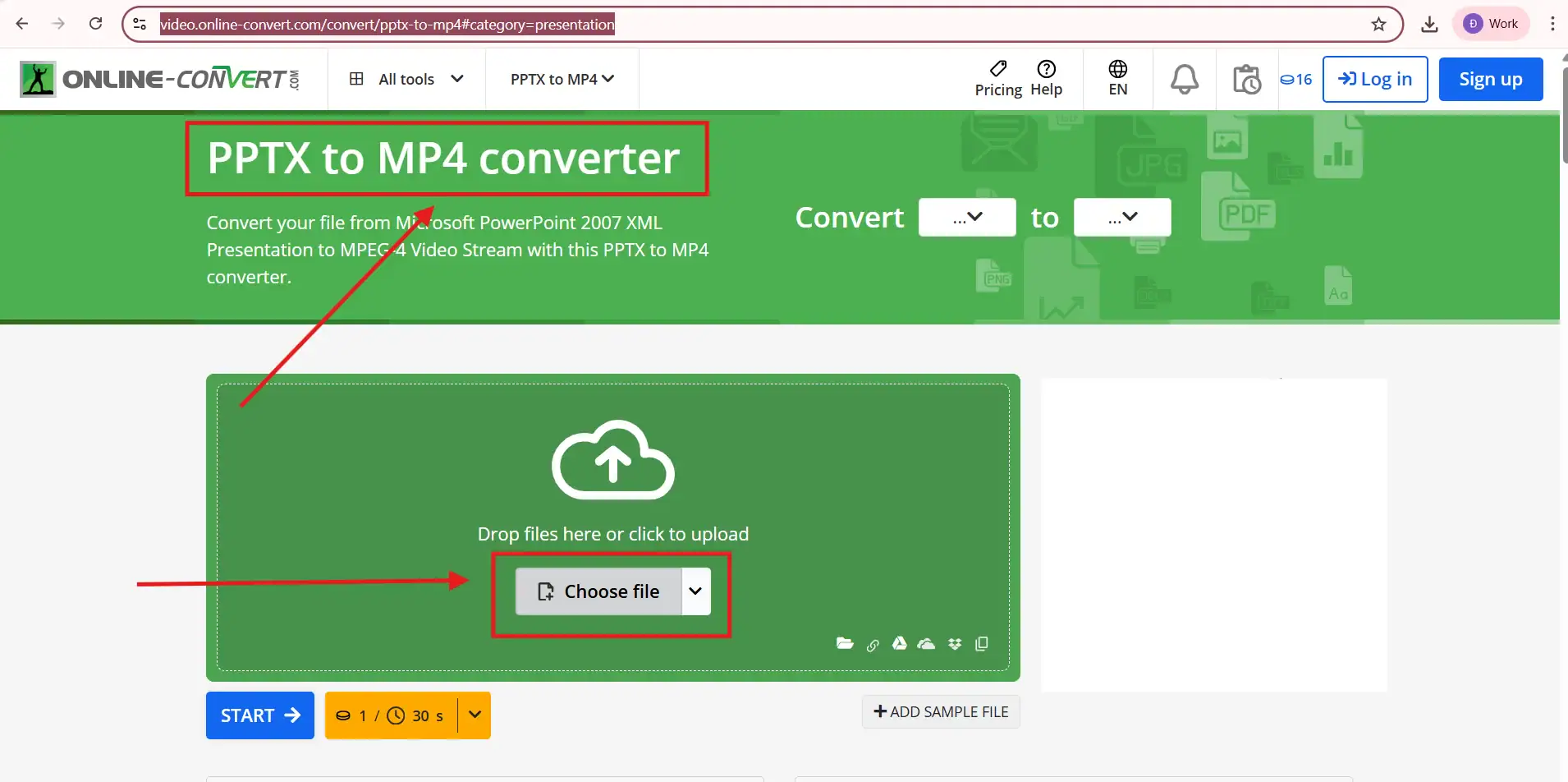 Cách chuyển PowerPoint sang video online