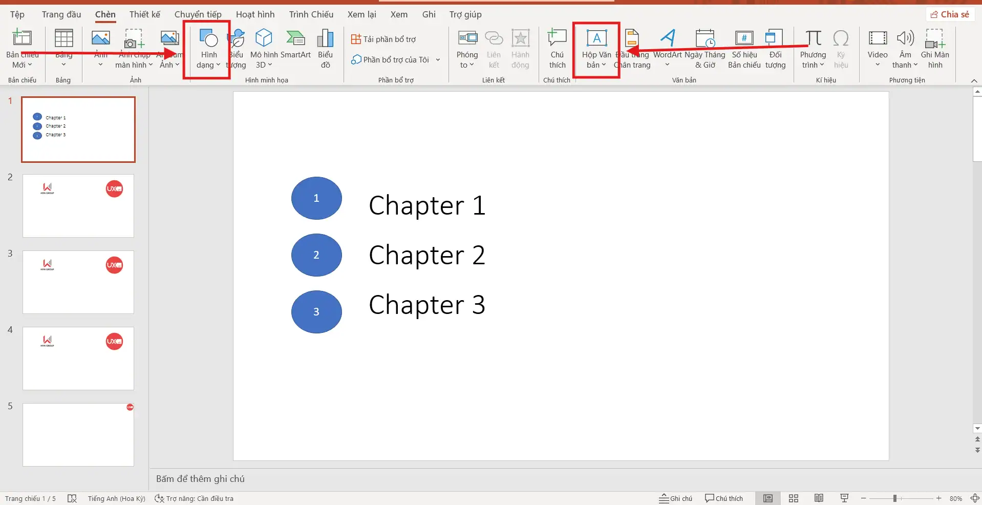 Cách tạo mục lục trong PowerPoint chuyên nghiệp và ấn tượng 5 Cách tạo mục lục trong Ppt