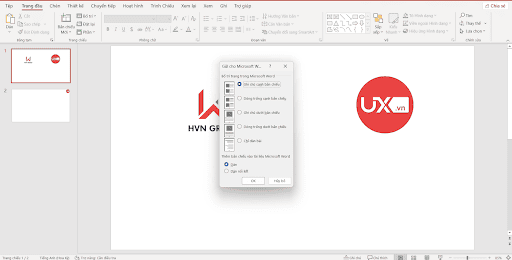 Chuyển Ppt sang Word 