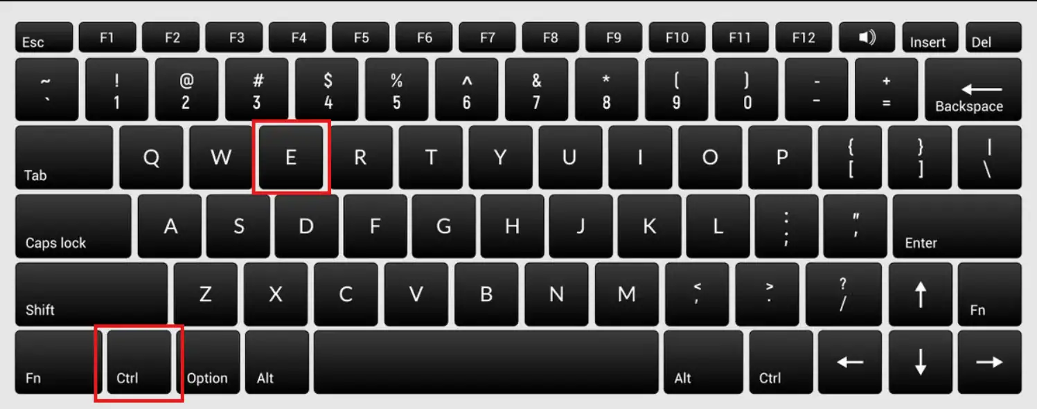 Dùng tổ hợp phím tắt để thao tác