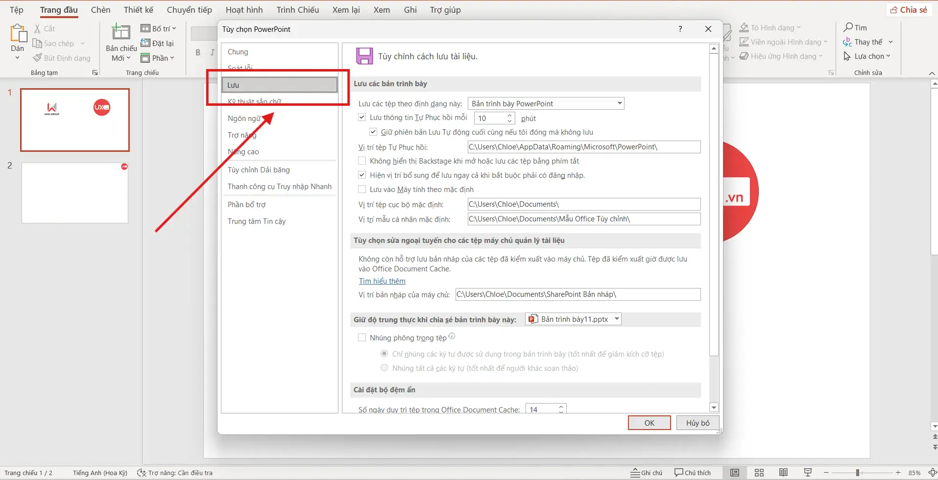 Gửi file Ppt không bị lỗi Font