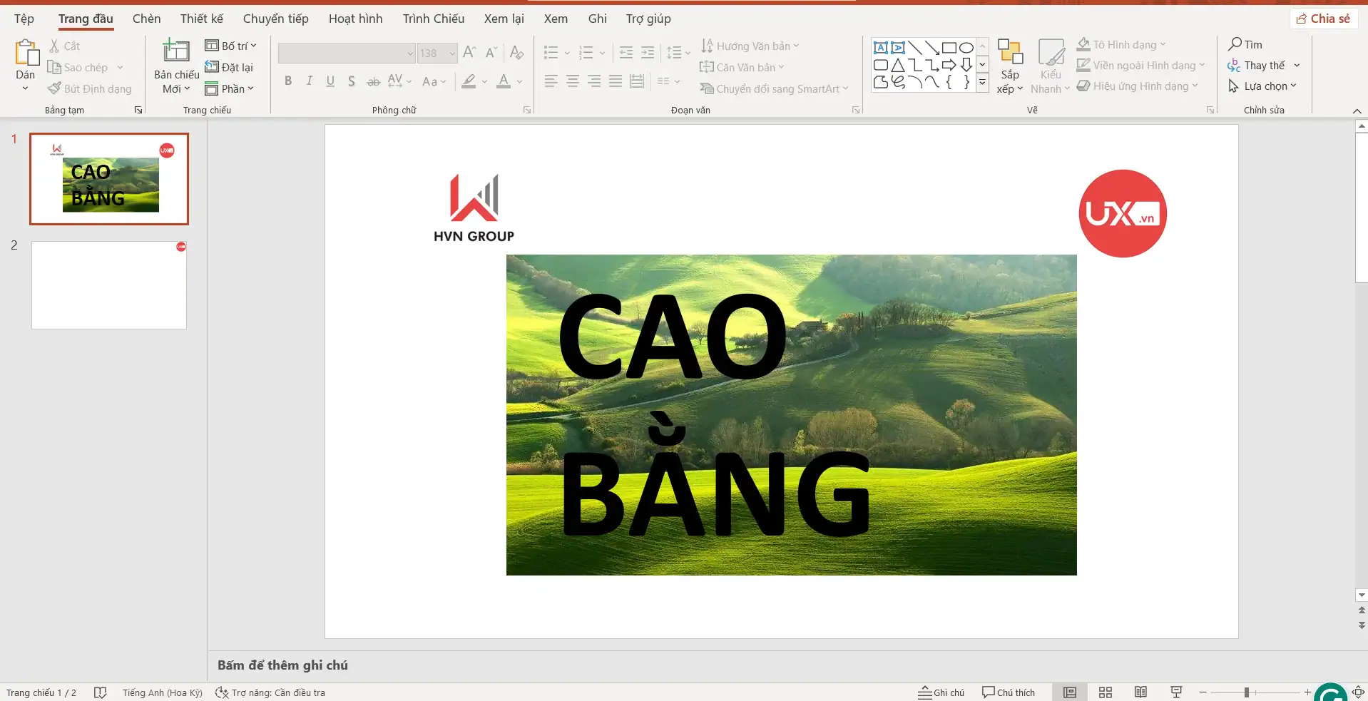 Lồng ảnh vào chữ bằng Merge Shape