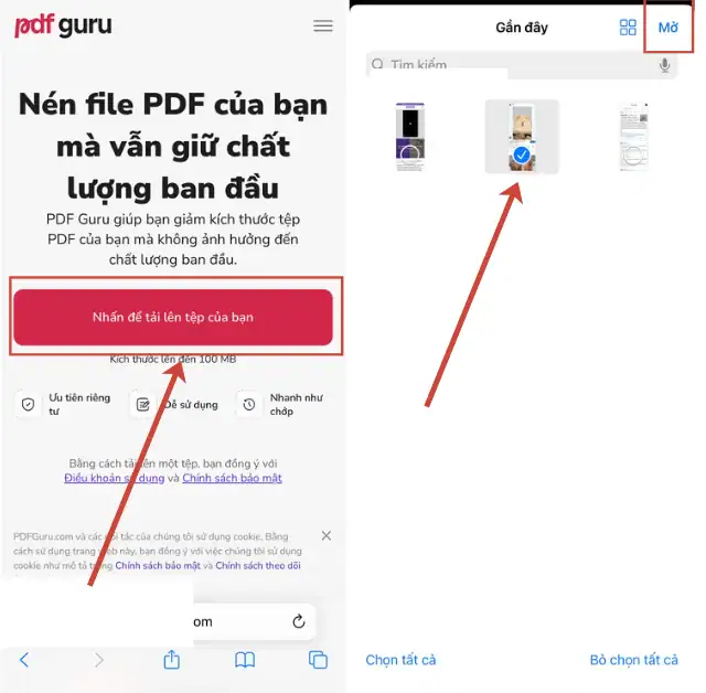 Nén file PowerPoint trên điện thoại