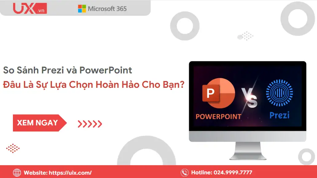 So sánh Prezi và PowerPoint