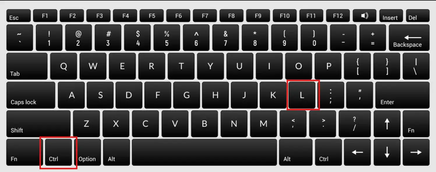 Sử dụng tổ hợp phím tắt
