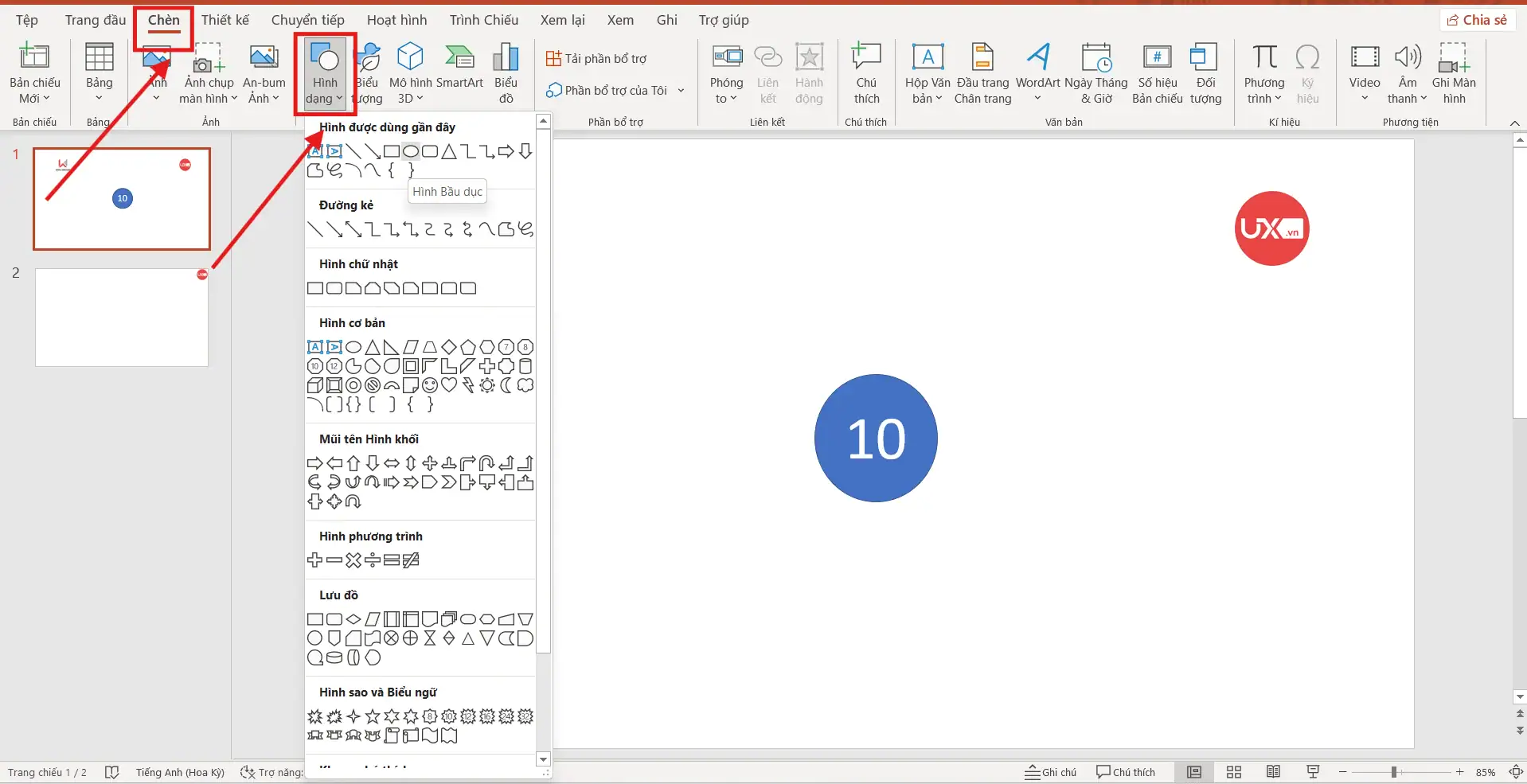 Tạo đồng hồ đếm ngược trong PowerPoint bằng hiệu ứng Animation