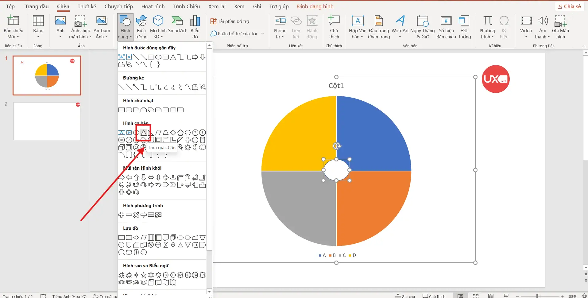 Tạo kim chỉ cho vòng quay Ppt