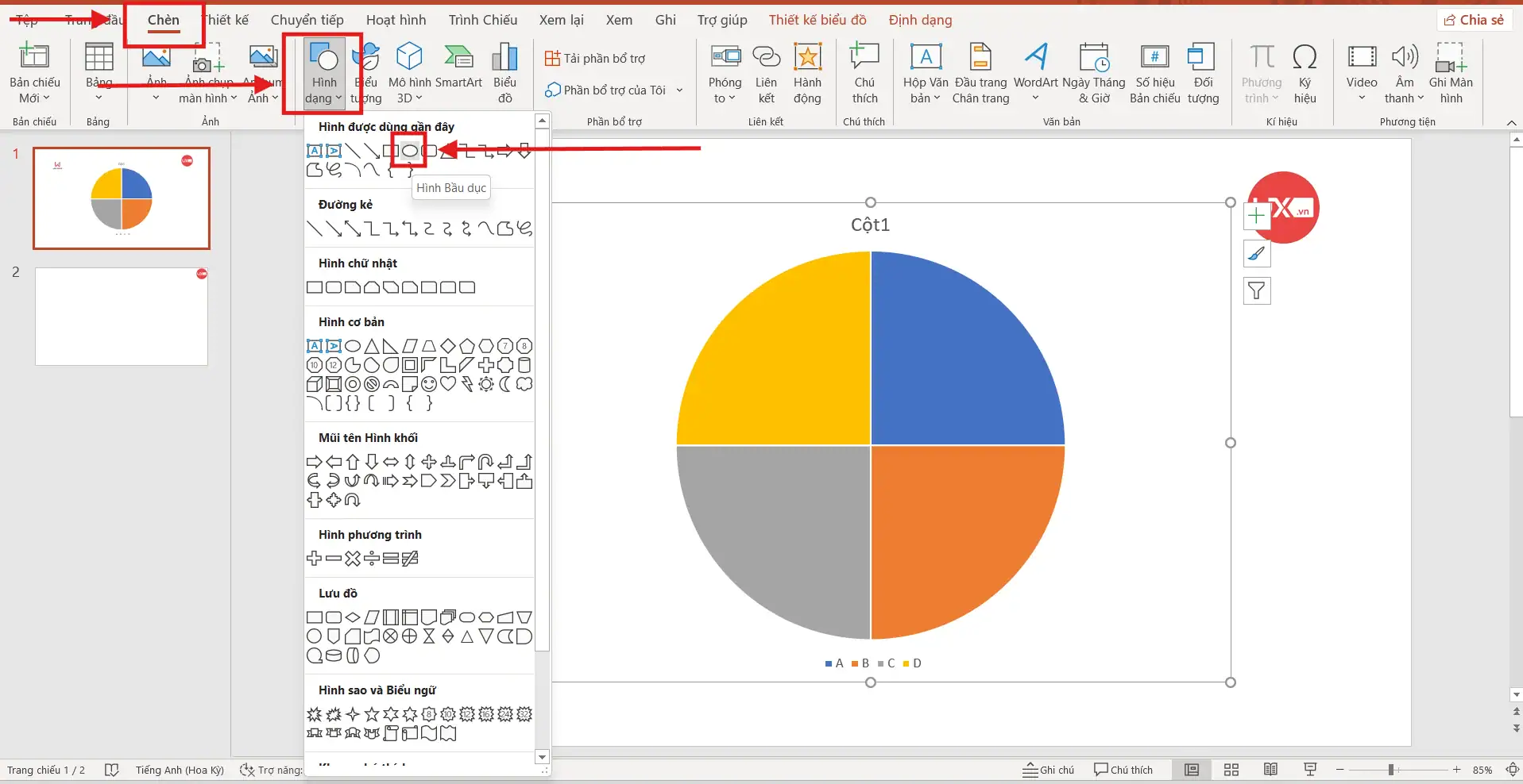 Tạo kim chỉ cho vòng quay