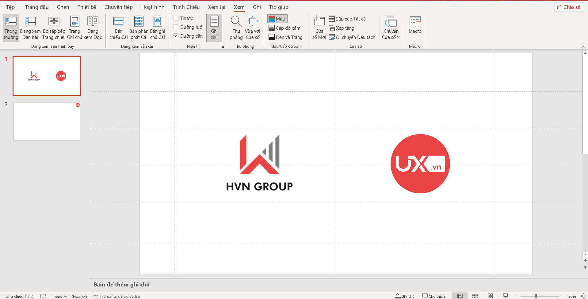 Tạo nhiều vách ngăn