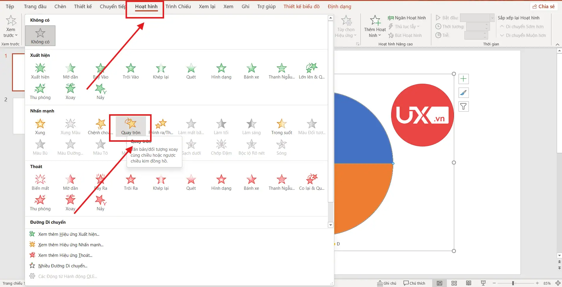 Tạo vòng quay Random